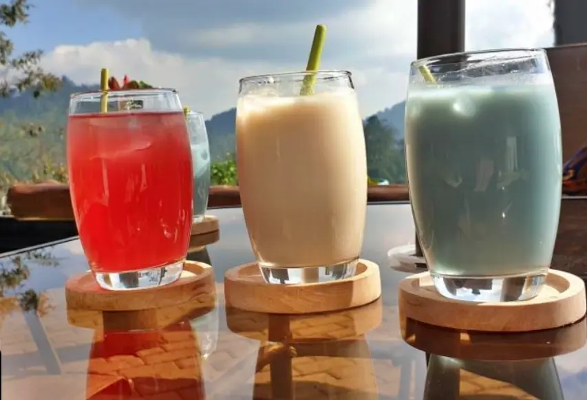 Keindahan dan Citarasa Kafe Jamu Rosmarin di Tawangmangu Karanganyar Foto BeritaJatim.com