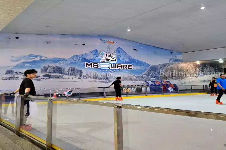 Ice Skating Hadir di Maspion Square Surabaya, Buka Wahana Berstandar Internasional Foto BeritaJatim.com