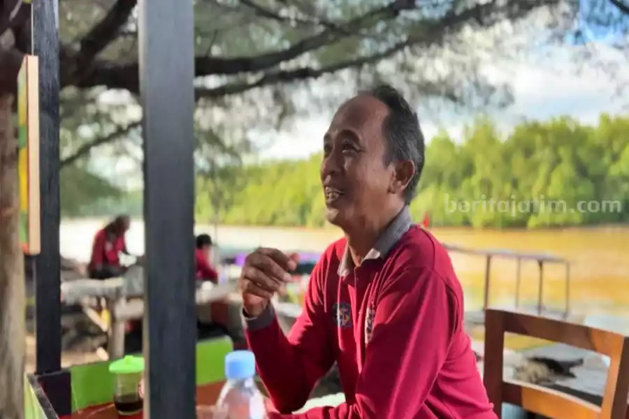 2 Tahun Nurhadi Bekerja di Wisata Adventure Land Romokalisari Surabaya Foto BeritaJatim.com