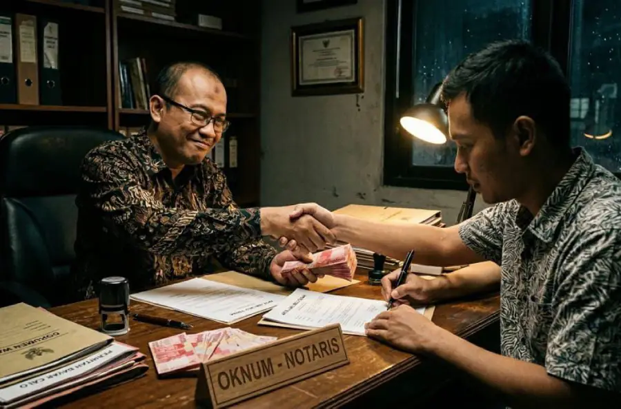Calo di Balik Akta: Ketika Notaris Menjual Jabatannya, Mengurai Praktik Perantara dalam Profesi Notaris dan Dampaknya terhadap Kepastian Hukum Masyarakat